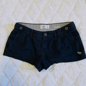 Abercrombie & Fitch navy shorts